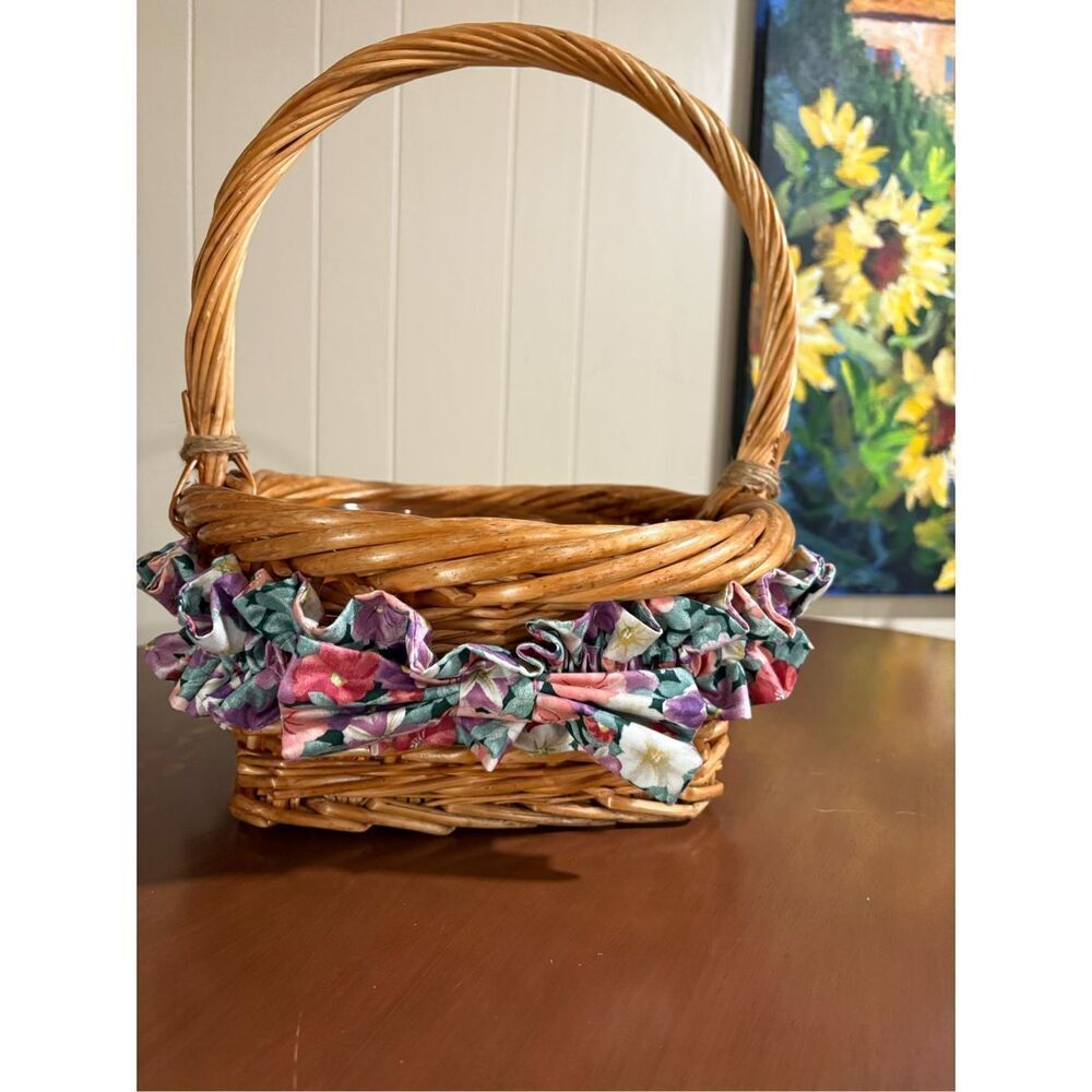 Longaberger Ruffle, Basket, Large